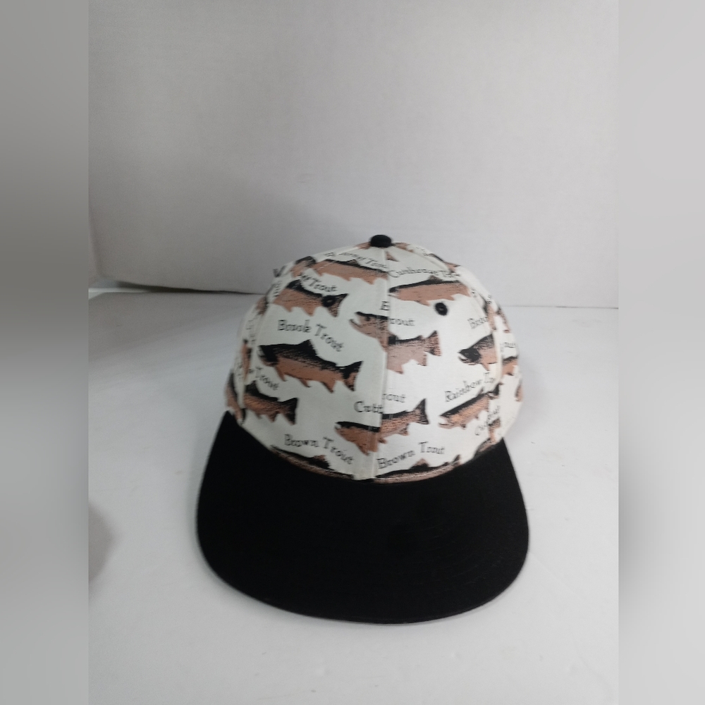 Vintage Trout Hat Rare Summer